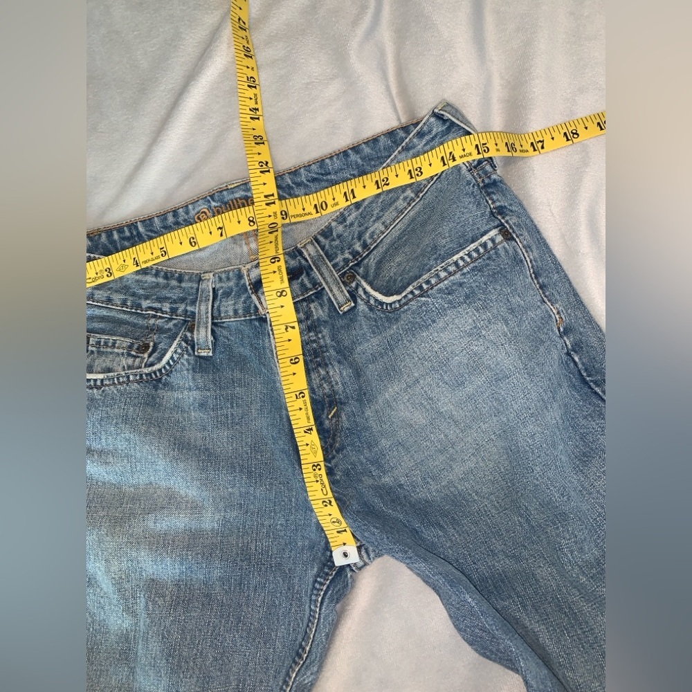 Bullhead denim Mexico 100% cotton low rise slim 29x 30 - Picture 4 of 9